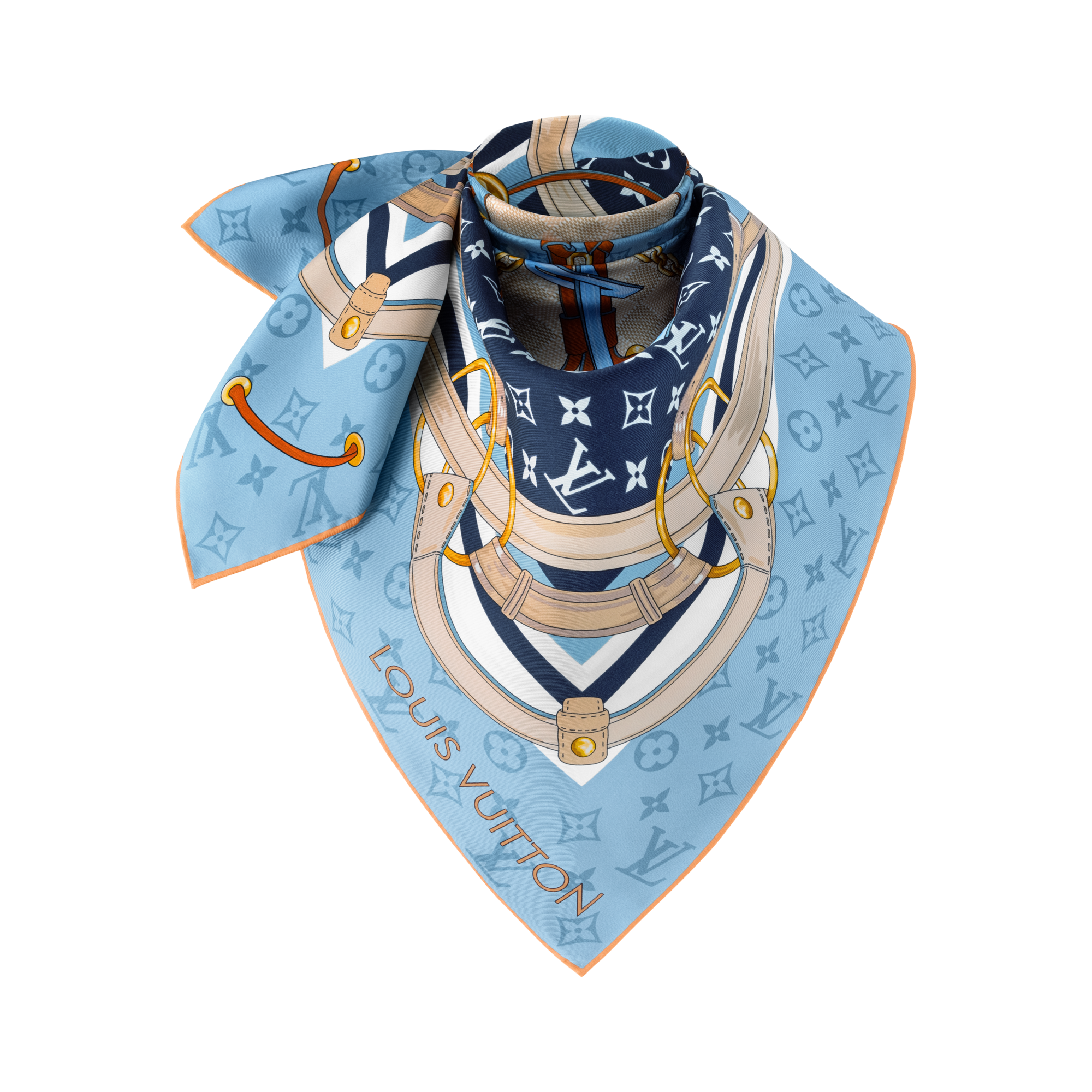 Flower And Straps Square 90 . - Accessories | LOUIS VUITTON